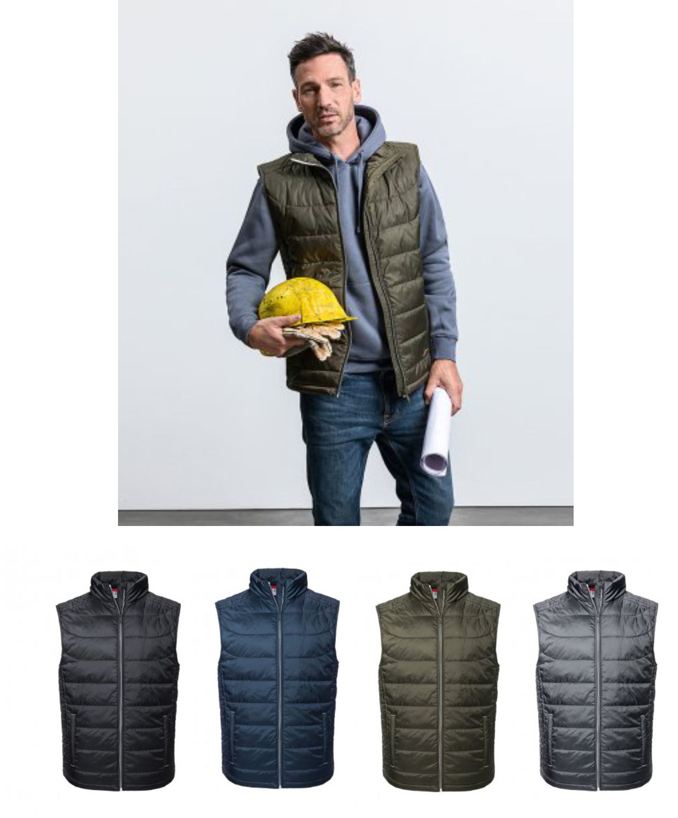 Russells 441M Nano Padded Bodywarmer - Click Image to Close